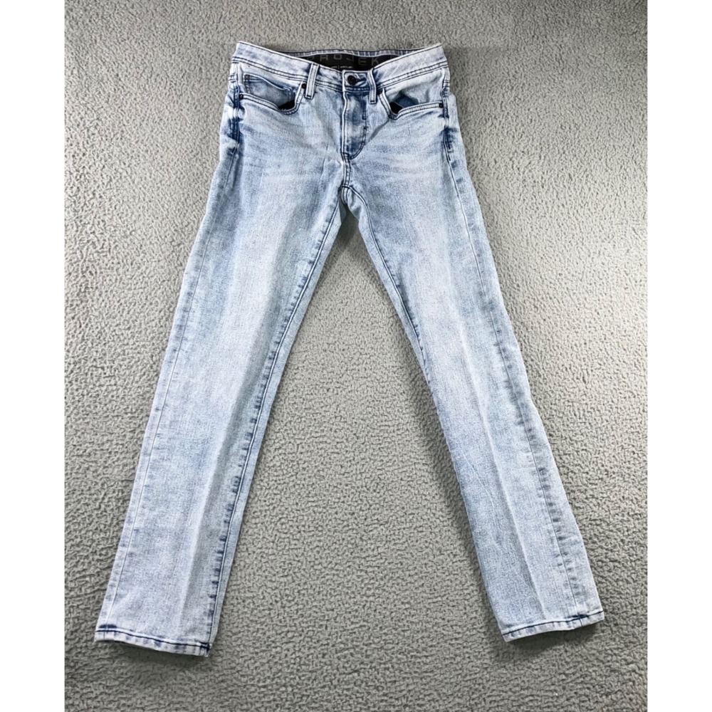 PROJEK Raw NIKKO Slim Fit Jeans Men 30x32 Acid‎ Wash Denim 30x1 Actual